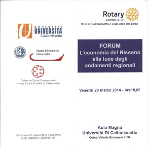 Forum Rotary 2013 - frontespizio -